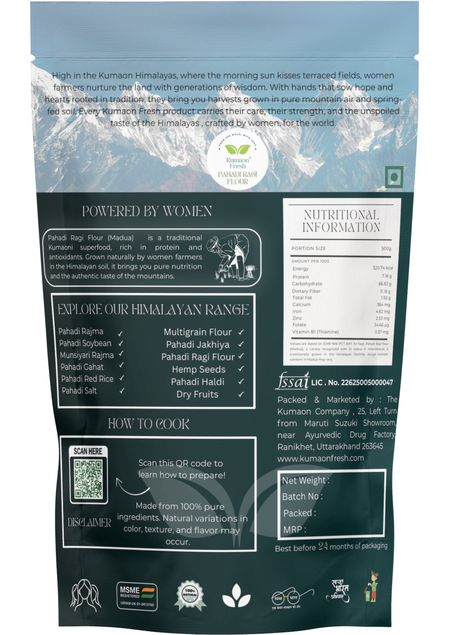 Pahadi Protein and Wellness Combo - 500gm